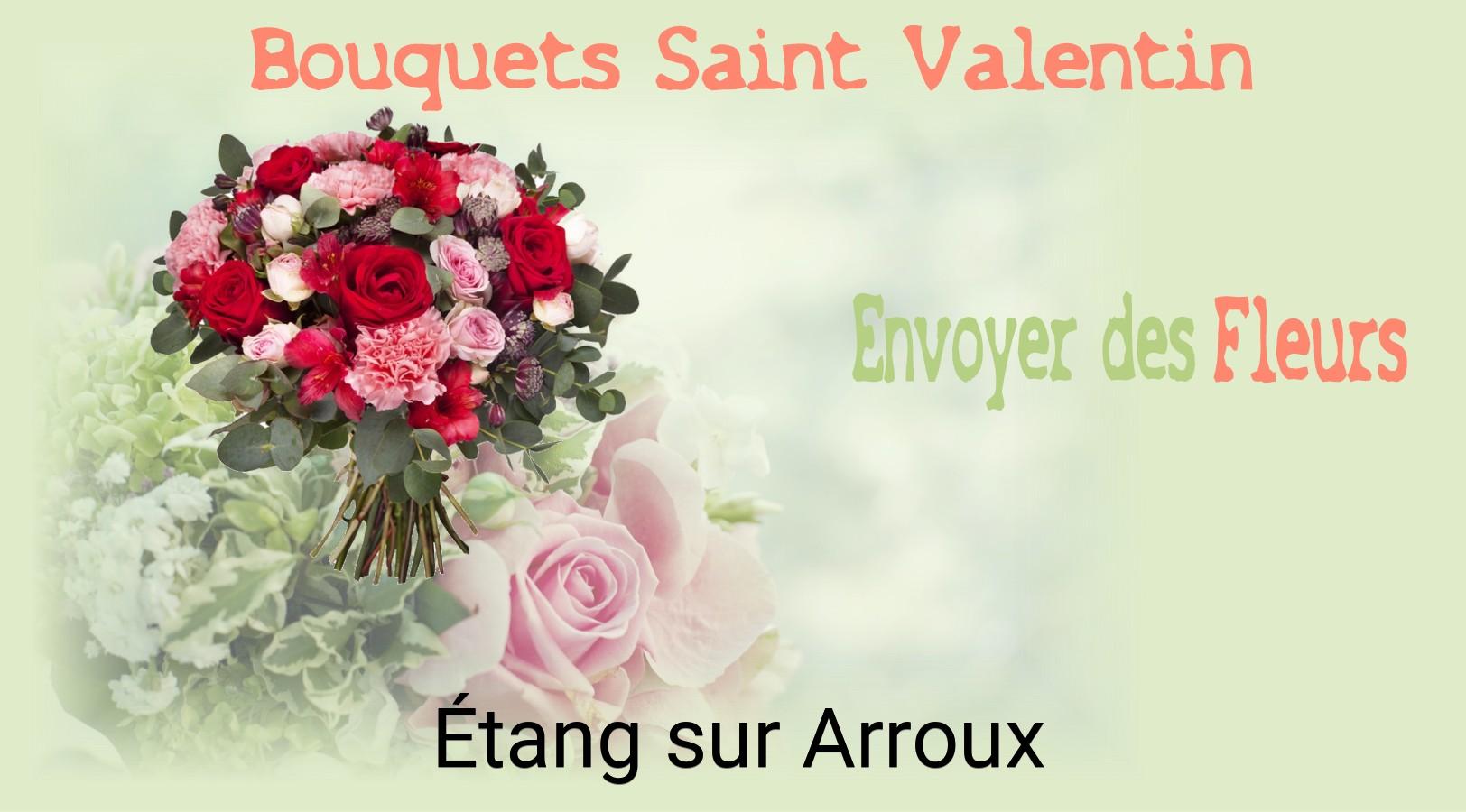 Roses de Saint-Valentin livrées à Étang-sur-Arroux
